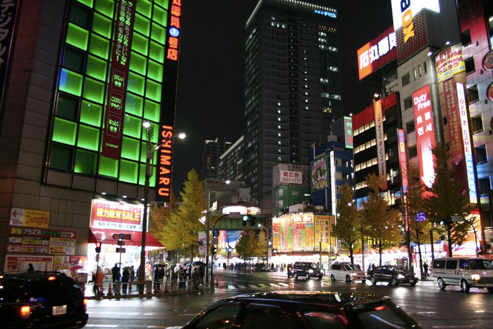 Akihabara at night